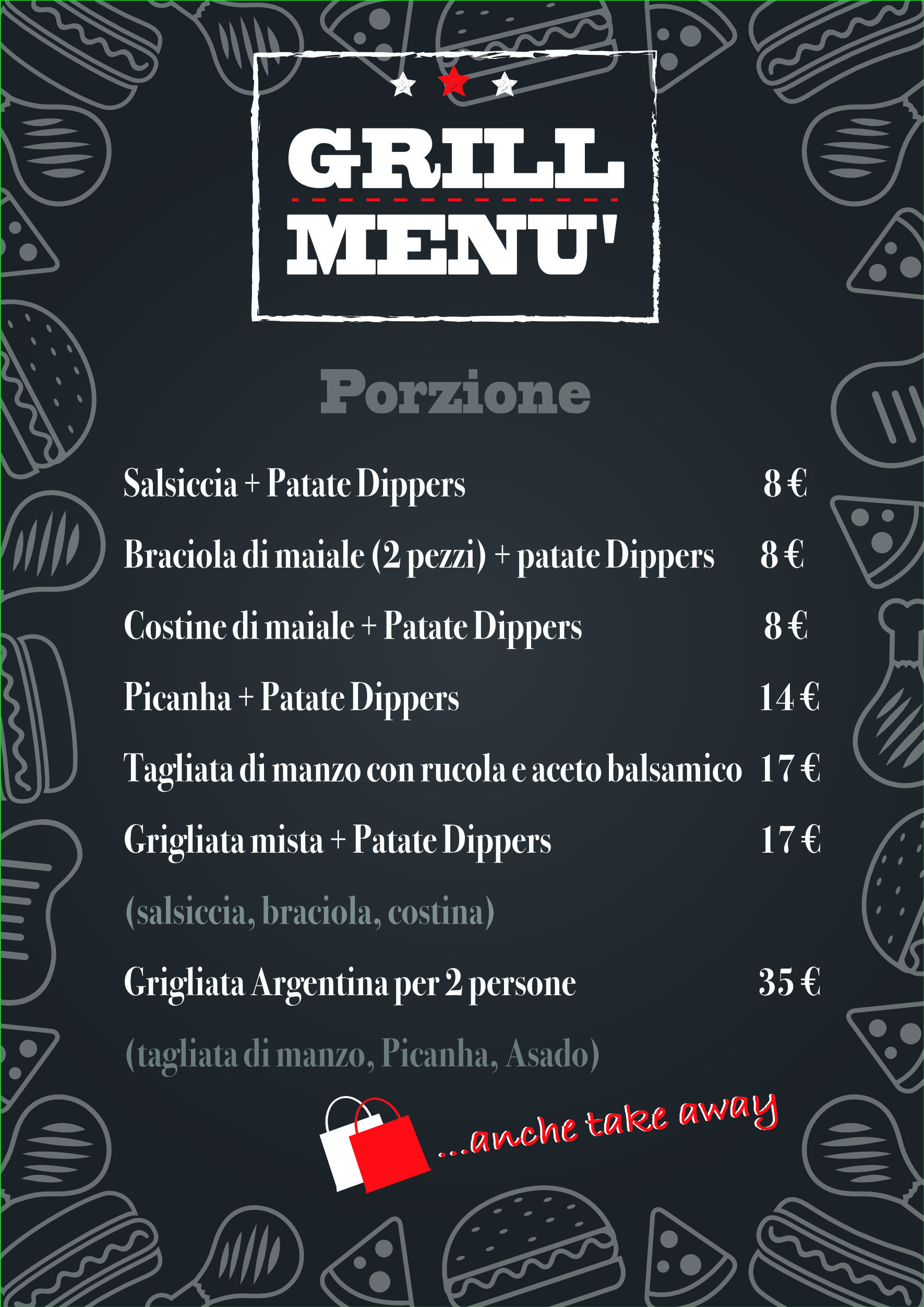 Copia di Pizzoteca – Retro flyer