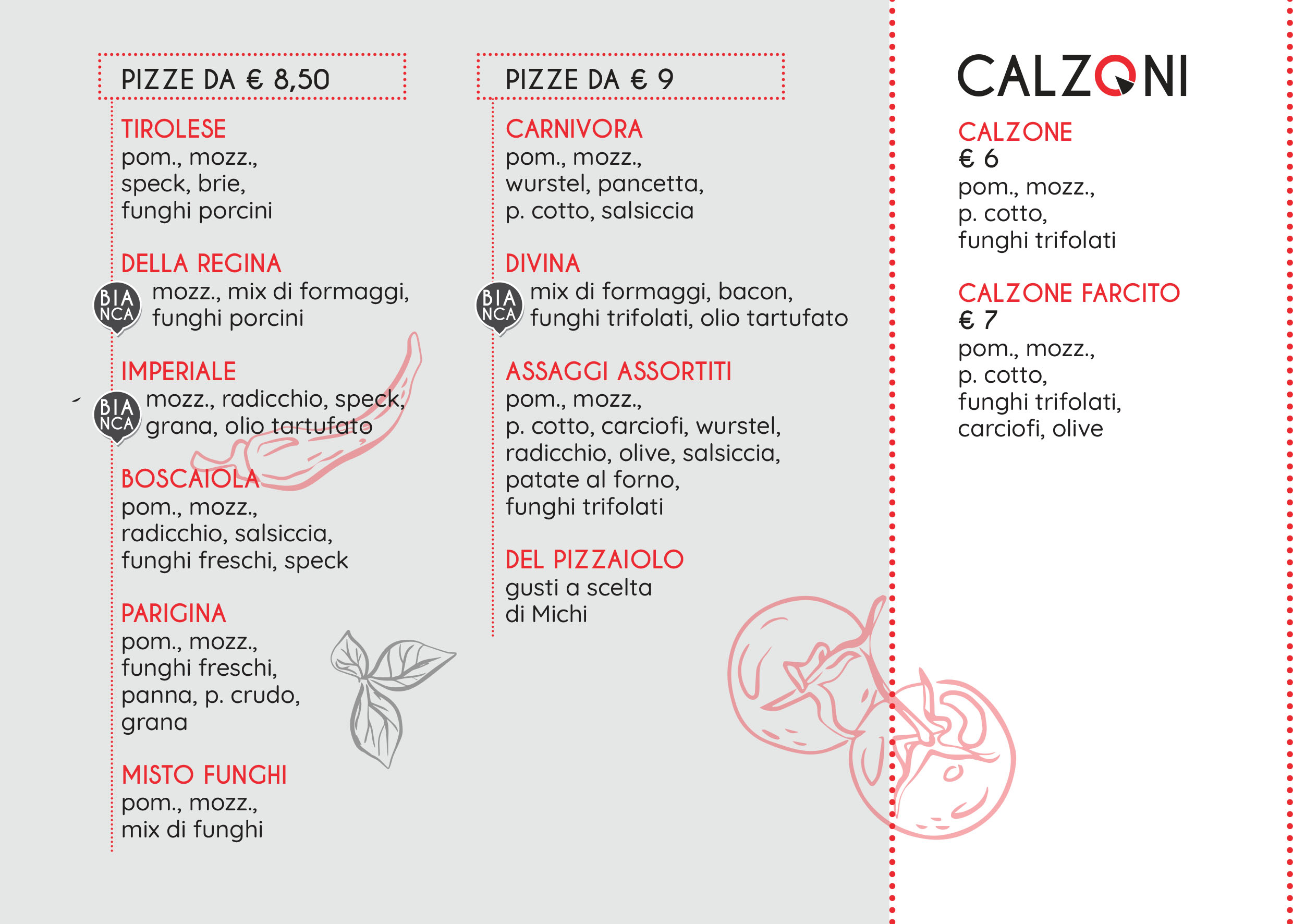 Menu pizza 4