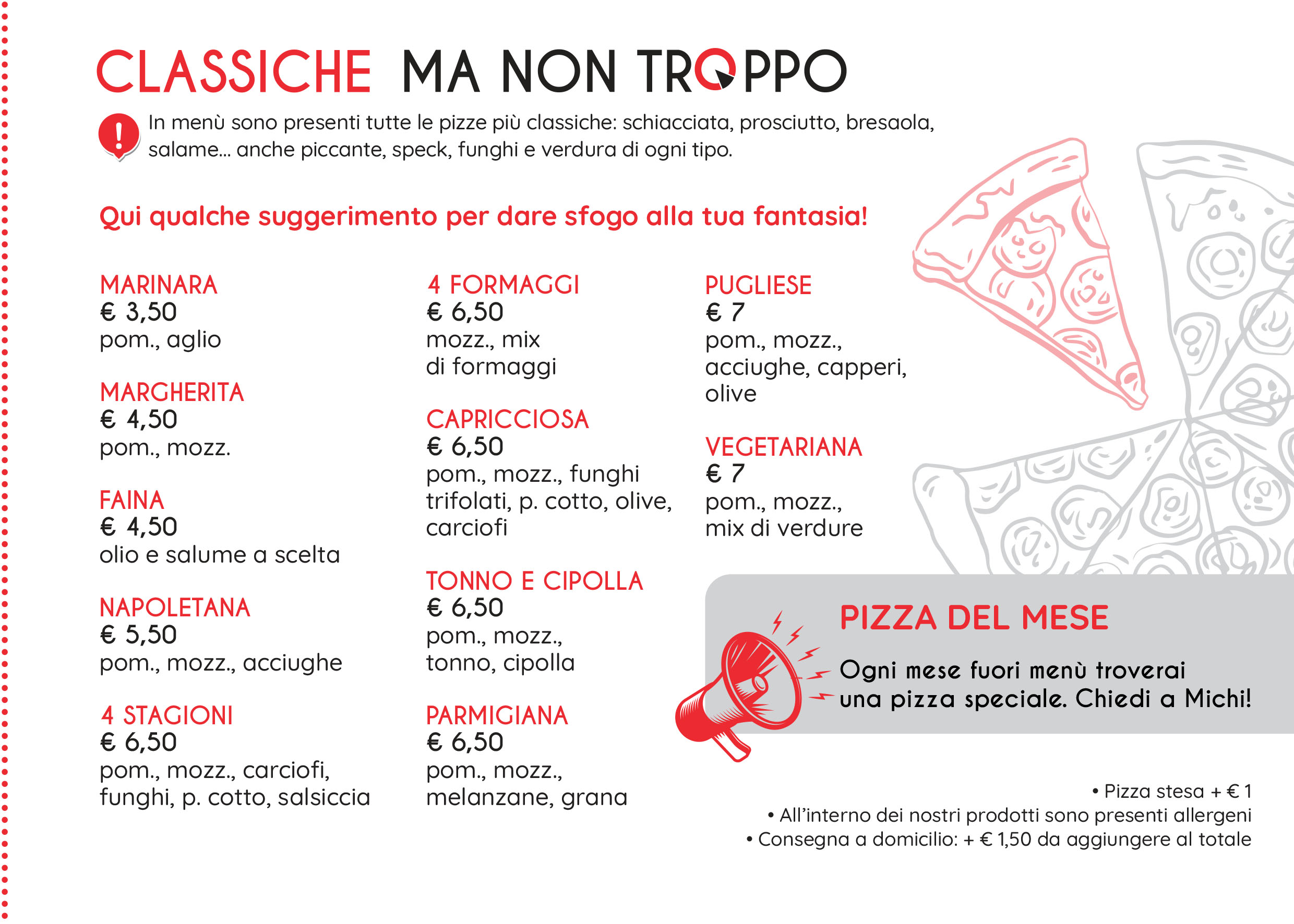 Menu pizza 5