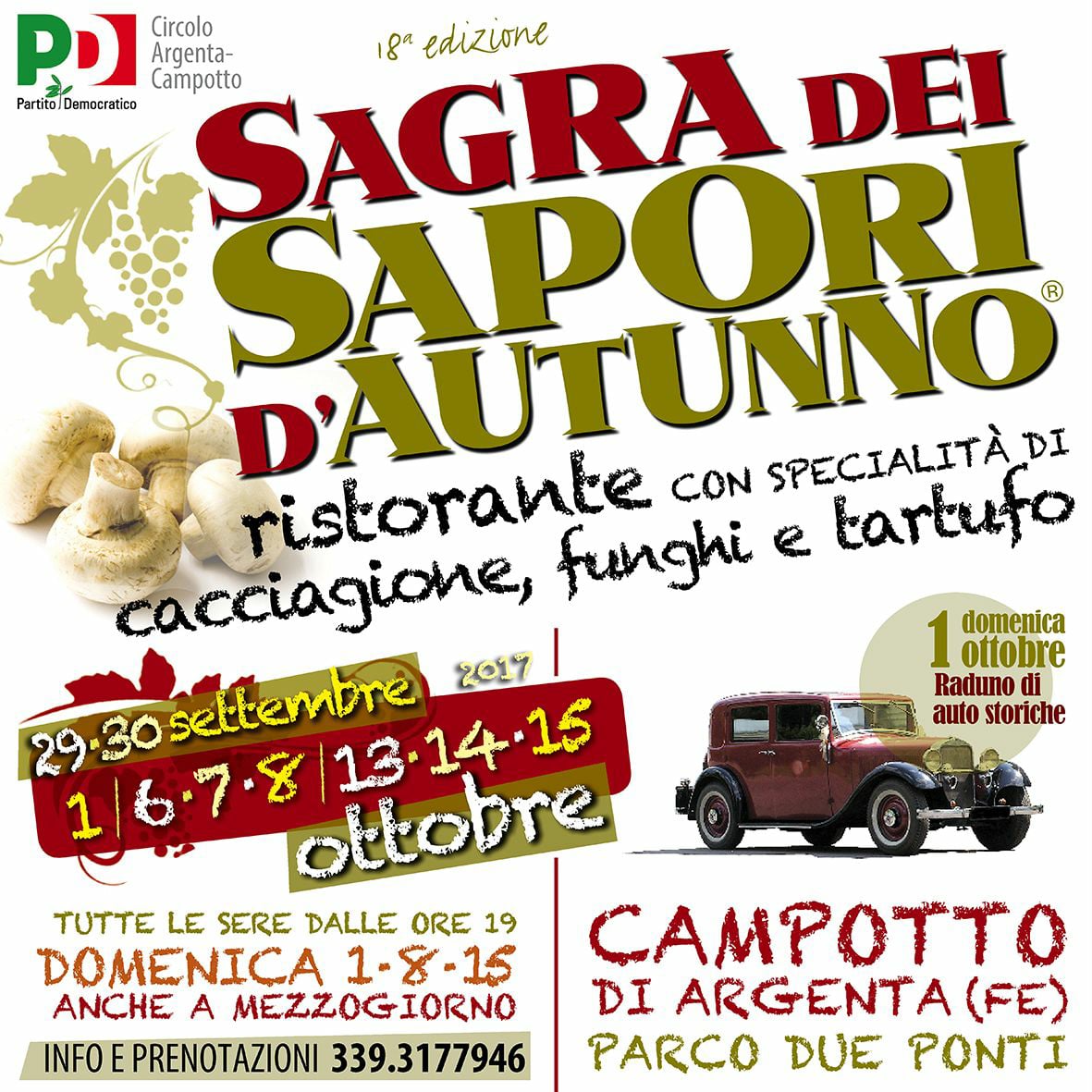 Sagra Dei Sapori D'Autunno - ArgentaWeb