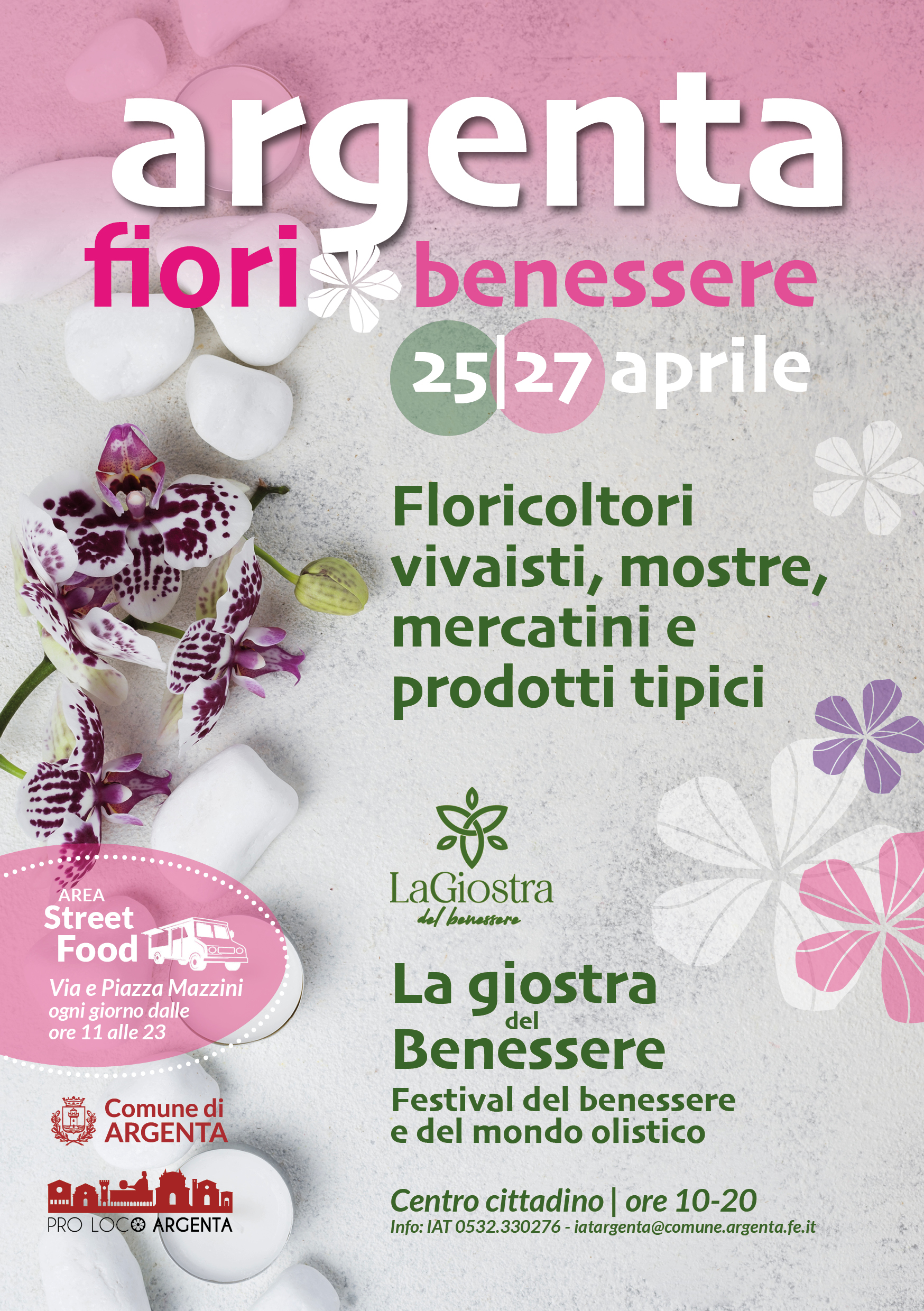 Volantino fiori fronte